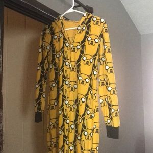 Adventure Time Jake the Dog Hoodie Pajamas